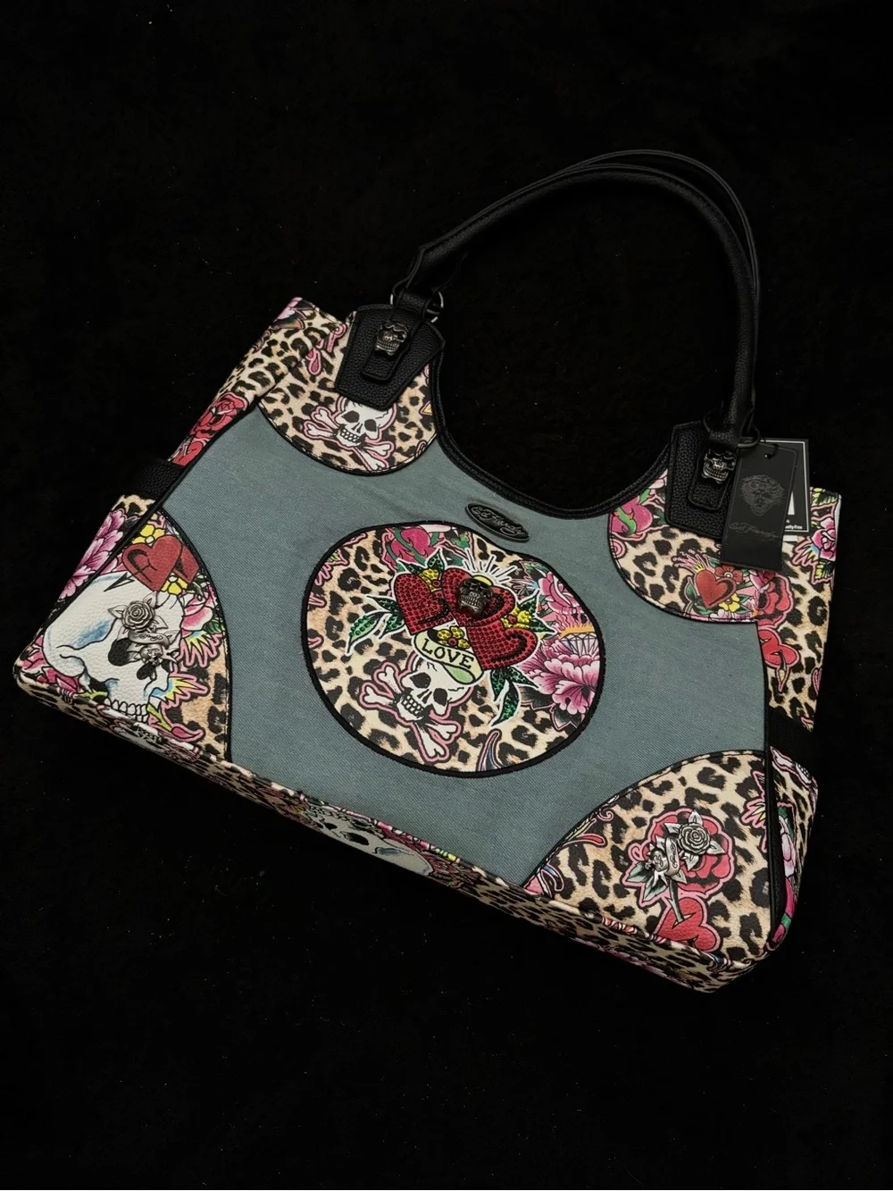 Ed Hardy Tote Bag (Authentic)